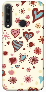 Чехол на Huawei Y6p Pretty hearts фото 1 из 1