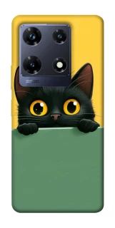 Чохол на Infinix Note 30 Pro Black cat v2 фото 1 з 1