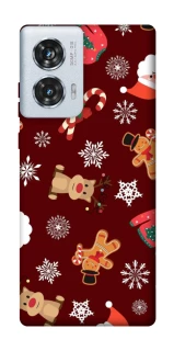 Чехол на Motorola Edge 50 Fusion Новогодний v6 фото 1 из 1