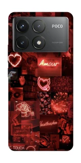 Чохол на Xiaomi Poco F6 Pro Love collage ver.6 фото 1 з 1