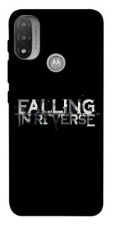 Чохол на Motorola Moto E20 Falling In Reverse logo фото 1 з 1
