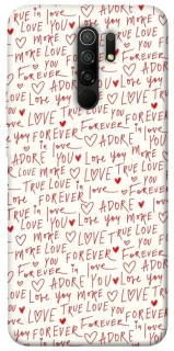 Чехол на Xiaomi Redmi 9 Love aesthetic ver.4 фото 1 из 1