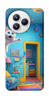 Чохол на Xiaomi Civi 5 Pro crazy cat фото 1 з 1