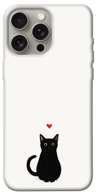Чохол на Apple iPhone 15 Pro Max (6.7") cat in love фото 1 з 1
