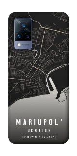 Чехол на Vivo V21 Mariupol map фото 1 из 1