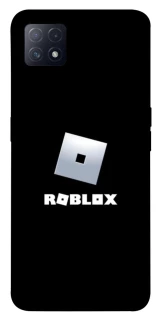 Чехол на Oppo A72 5G / A73 5G Roblox logo black фото 1 из 1