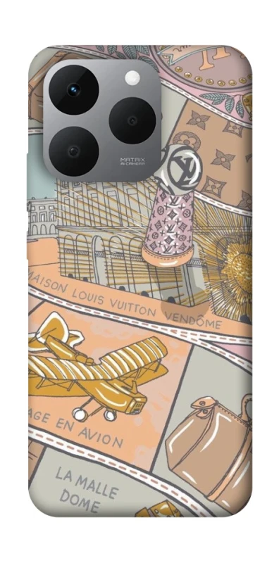 Чехол на Realme 15T Fashion collage ver.2 фото 1 из 1