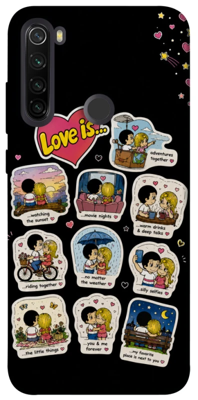 Чехол на Xiaomi Redmi Note 8T Love is ver.4 фото 1 из 1