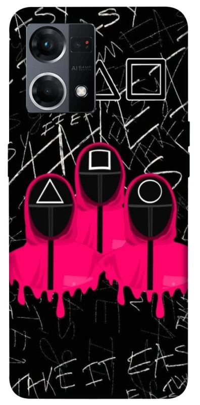 Чохол на Oppo Reno 7 4G squid game v4 фото 1 з 1