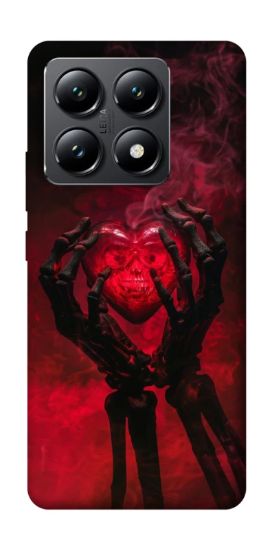 Чохол на Xiaomi 14T Heart in the hands of a skeleton фото 1 з 1