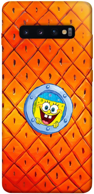 Чохол на Samsung Galaxy S10+ Дім Спанч Боба фото 1 з 1