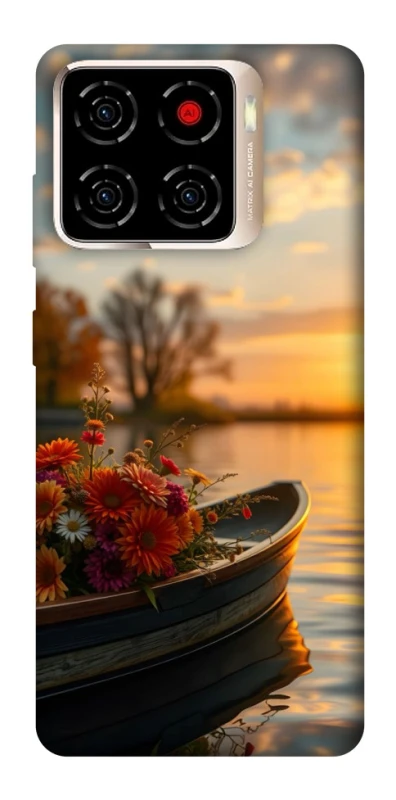 Чехол на ZTE Blade A56 Flowers v18 фото 1 из 1