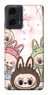 Чохол на Motorola Moto G04 All Labubu 2 фото 1 з 1