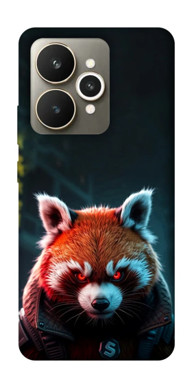 Чехол на Realme 15 Cyber Red Panda фото 1 из 1