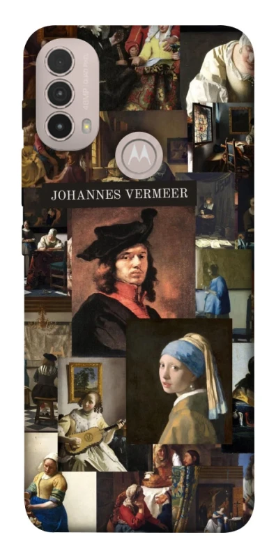Чохол на Motorola Moto E40 Johannes Vermeer фото 1 з 1