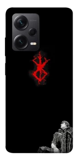 Чехол на Xiaomi Redmi Note 12 Pro 5G berserk black фото 1 из 1