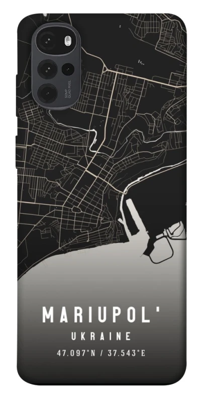 Чохол на Motorola Moto G22 Mariupol map фото 1 з 1