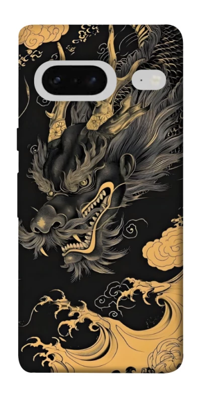 Чохол на Google Pixel 7 gold dragon фото 1 з 1