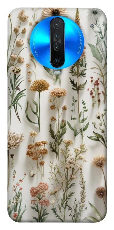 Чохол на Xiaomi Redmi K30 Floral design ver.2 фото 1 з 1