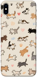 Чехол на Apple iPhone XS Max (6.5") Cat style ver.2 фото 1 из 1