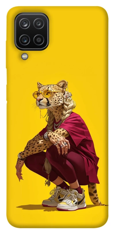 Чохол на Samsung Galaxy A12 Ягуар фото 1 з 1