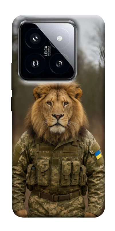 Чохол на Xiaomi 14 Pro Лев захисник фото 1 з 1