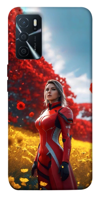 Чохол на Oppo A16s / A16 Cyber space girl ver.5 фото 1 з 1