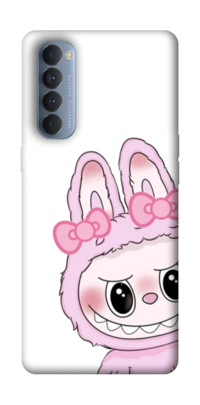 Чехол на Oppo Reno 4 Pro Labubu White фото 1 из 1