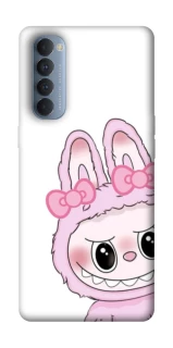 Чехол на Oppo Reno 4 Pro Labubu White фото 1 из 1
