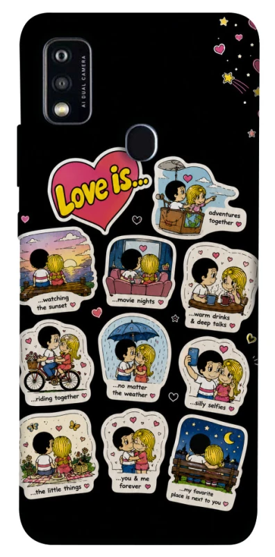 Чохол на ZTE Blade A51 Love is ver.4 фото 1 з 1