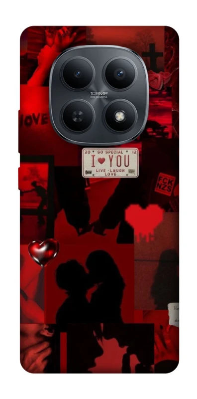 Чехол на Xiaomi Redmi Note 15 4G/5G (EU) Love collage ver.2 фото 1 из 1