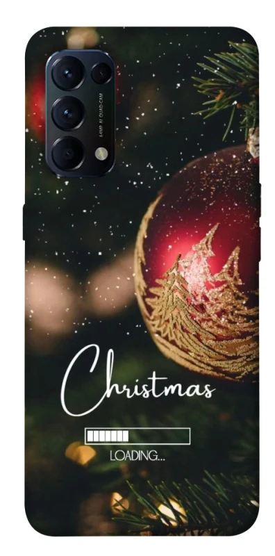 Чохол на Oppo Reno 5 4G Christmas Loading ver.2 фото 1 з 1