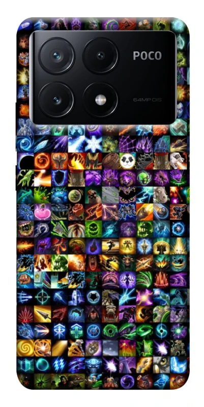 Чехол на Xiaomi Poco X6 Abilities menu ver.1 фото 1 из 1