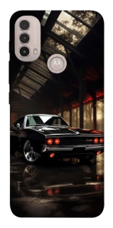 Чохол на Motorola Moto E40 Black classic car фото 1 з 1