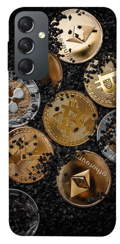 Чехол на Samsung Galaxy A24 4G Many coins v2 фото 1 из 1