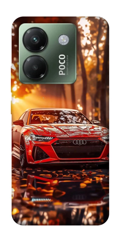 Чехол на Xiaomi Poco M7 pro 5G Audi at sunset фото 1 из 1