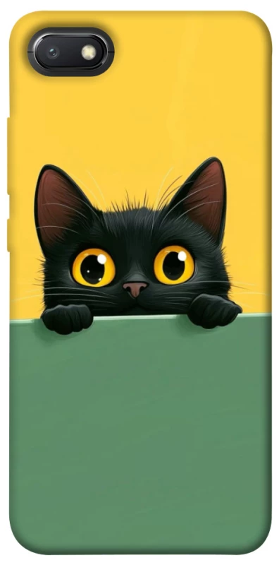 Чехол на Xiaomi Redmi 6A Black cat v2 фото 1 из 1