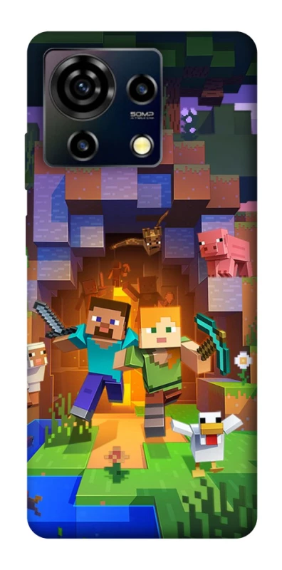 Чохол на ZTE Blade V50 Vita Minecraft game фото 1 з 1