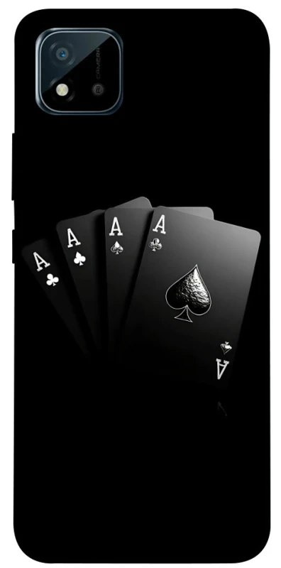 Чохол на Realme C11 (2021) Black Cards фото 1 з 1