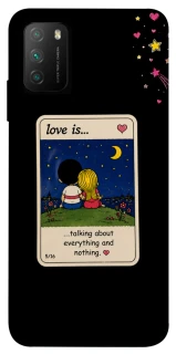 Чехол на Xiaomi Poco M3 Love is ver.6 фото 1 из 1