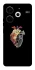 Чохол на TECNO Pova 6 Neo (LI6) Heart with flowers фото 1 з 1