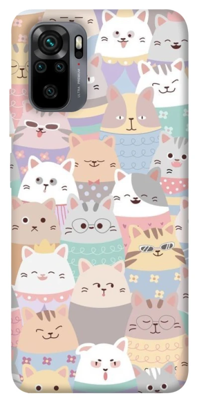 Чохол на Xiaomi Redmi Note 10 / Note 10s Funny Kittens ver.2 фото 1 з 1