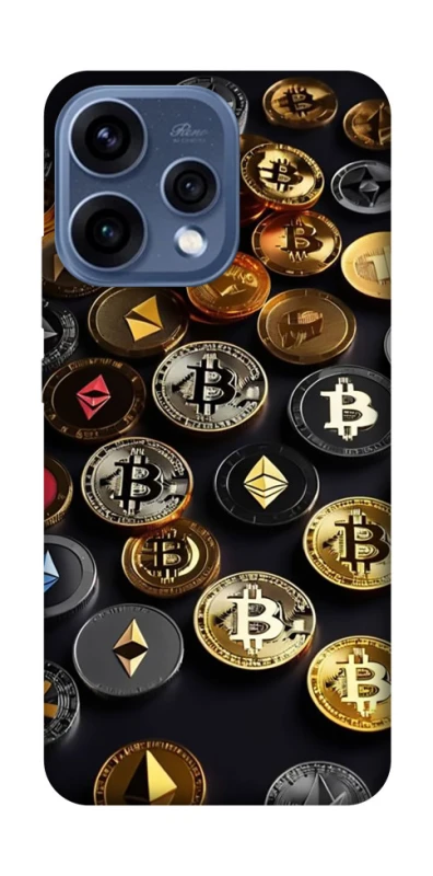 Чохол на Oppo Reno 15 Many coins фото 2 з 2
