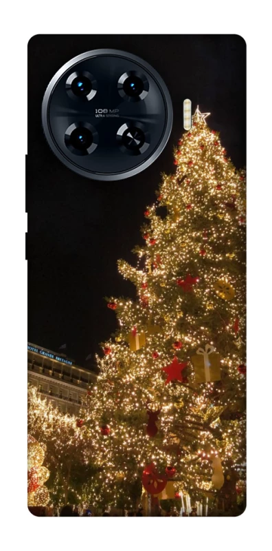 Чехол на TECNO Spark 20 Pro+ Новогодний v34 фото 1 из 1