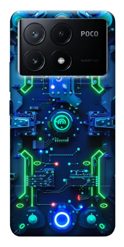 Чохол на Xiaomi Poco X6 CyberPhone v3 фото 1 з 1
