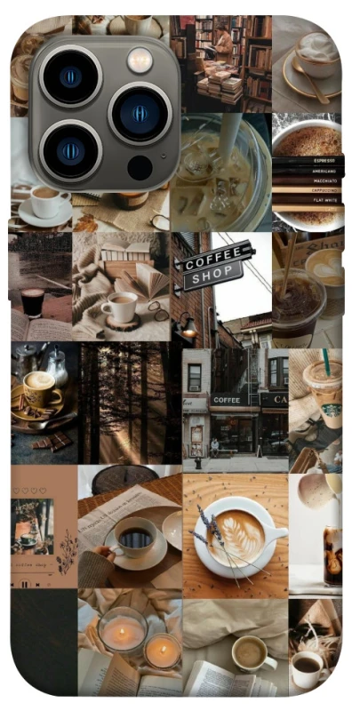 Чохол на Apple iPhone 13 Pro Max (6.7") Coffee collage ver.3 фото 1 з 1