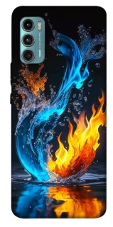Чохол на Motorola Moto G60 Water And Fire фото 1 з 1