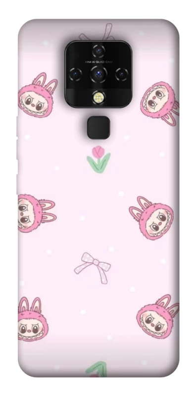 Чохол на TECNO Camon 16 SE Labubu Flower фото 1 з 1