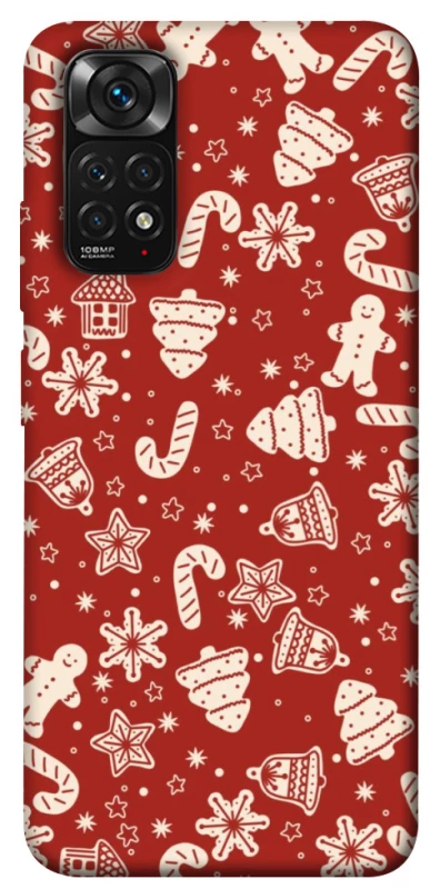 Чехол на Xiaomi Redmi Note 11 (Global) / Note 11S Новогодний v3 фото 1 из 1
