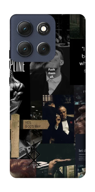 Чохол на Motorola Moto G86 Men's style v2 фото 1 з 1